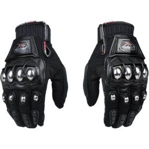 Outdoor Reinforced Knuckle Motorcycle Motorbike Powersports Safety Gloves